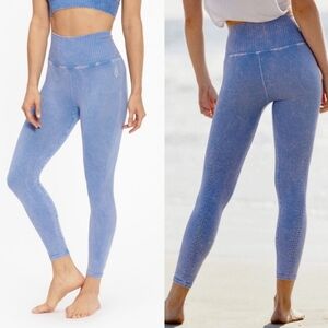 Free People Blue Leggings